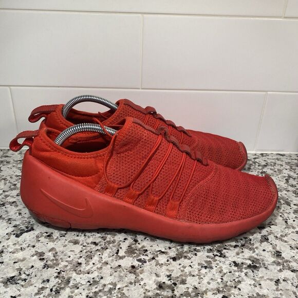 Nike Payaa Premium Lifestyle Shoe 807738 660 Triple Red / Red Men's Size 11 - Picture 3 of 7
